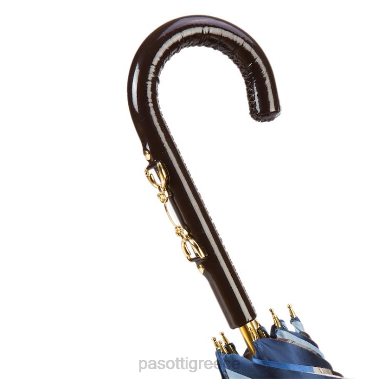 ομπρέλα | PASOTTI 189 58152-1 d33 - ναυτική ομπρέλα με στάμπα χαλινάρι διπλό ύφασμα 2N6B8463 γυναίκες